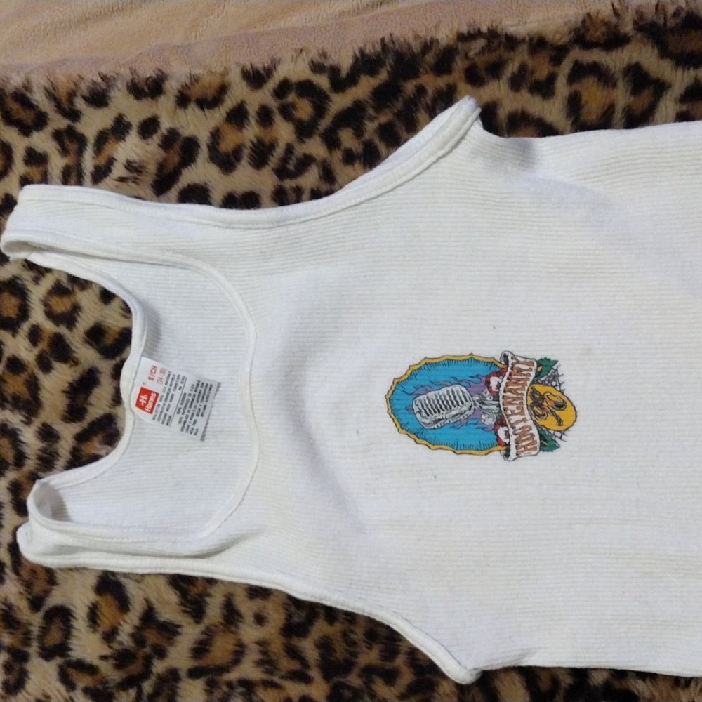 Hootenanny 1998 ribbed tank top S